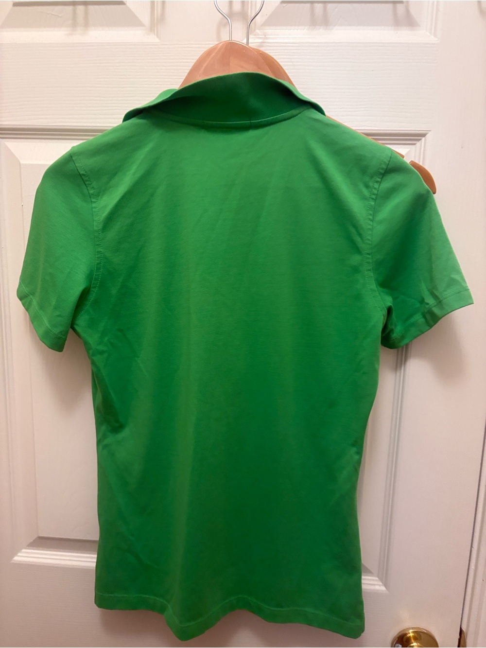 Magnolia Lane Collection Green Polo Shirt with Embroidered Golf - Picture 2 of 4